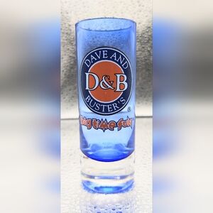 Dave and Buster's Shot Glass
